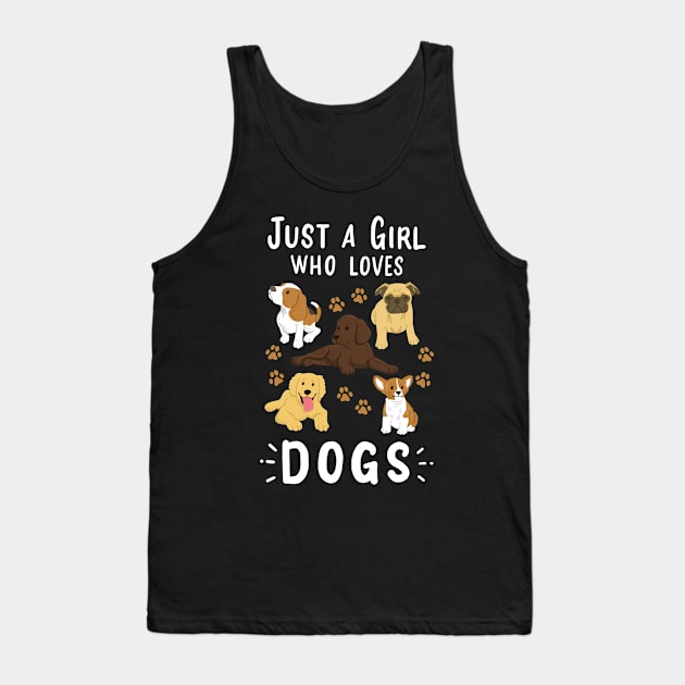 Dog Dog Lover Dog Mom Tank Top by CreativeGiftShop